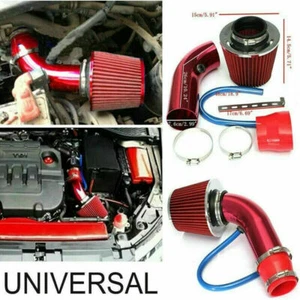Cold Air Intake Filter Induction Kit Pipe Power Flow Hose System Accessories - Picture 1 of 11
