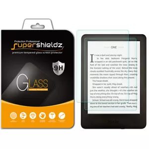 2X Supershieldz Tempered Glass Screen Protector for Kindle Kids 6.0" (10th Gen) - Picture 1 of 5