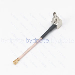 IPX UFL U.FL to CRC9 male plug 90 Degree Right angle RG178 Coaxial cable 50ohm - Picture 1 of 10