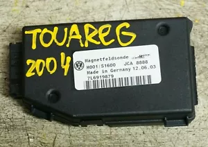 2004 VOLKSWAGEN TOUAREG 7L SUV MAGNETIC FIELD PROBE SENSOR COMPASS MODULE OEM - Bild 1 von 7