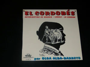 45 RPM EP - OLGA ALBA BARRETO - EL CORDOBES - 1960s - Picture 1 of 1