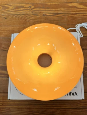 Lámpara de pared de mesa IKEA VARMBLIXT de vidrio naranja nueva en caja Foto 1 de 4