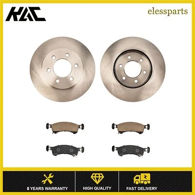 Rotores de disco delanteros y pastillas de freno para Ford Expedition 2003-2006 Navigator Foto 1 de 4