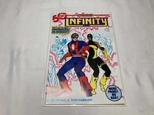Infinity Inc 21 NM+ 9.6 Copper Age 1st App of Hourman Dr. Midnight 1985 - Picture 1 of 19