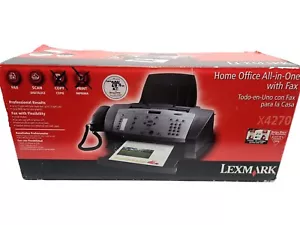 Lexmark X4270 Home Office All-In-One Printer With Fax - Picture 1 of 10