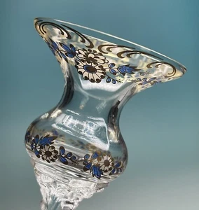 Vtg Rosenthal MONBIJOU Crystal Candlestick Classic Rose Germany 6.25 Cottagecore - Picture 1 of 16