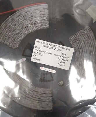 Blue, White, LED Light Strip Flexible Tape 12V 24V 5M 10M 20M - Image 1 of 4