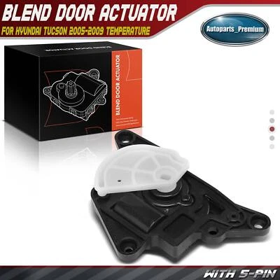 Actuador de puerta principal de mezcla de calentador de climatización para Hyundai Tucson 2005-2009 temperatura Foto 1 de 4