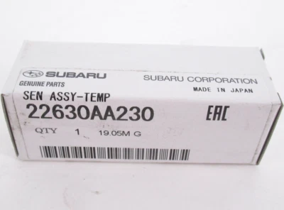 Genuine OEM Subaru 22630AA230 Engine Coolant Temperature Sensor w/ Gasket - Image 1 of 4
