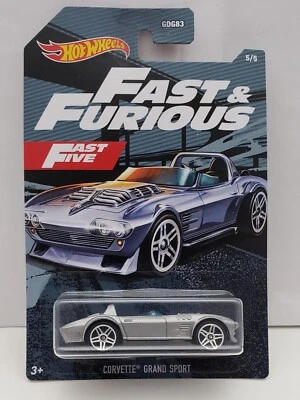 Hot Wheels Fast & Furious Fast Five Corvette Grand Sport - Image 1 of 4