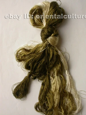 Chinese 100%real natural mulberry silk,hand-dyed embroidery silk floss/thread - Image 1 of 4