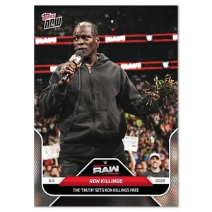 2025 Topps Now WWE #66 Ron Killings RAW - QTY - Picture 1 of 2