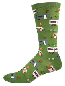 Socksmith Mens Socks – Camptown – Parrot Green AU Size 7-12.5 - Picture 1 of 2