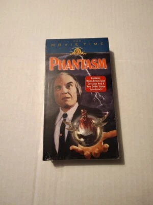 Phantasm 1979 VHS Tested Angus Scrimm Don Coscarelli Jump Scare Gory Horror MGM - Image 1 of 4