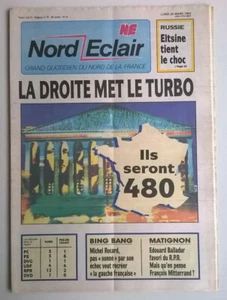 NORD ECLAIR vom 29.03.1993 - Parlamentswahlen: 2. Runde - Sammlerstaat - Bild 1 von 12