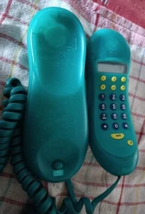 Telefono Swatch Telecom AG, modello Twin-Phone TW01-XIT raro colore verde acqua - Zdjęcie 1 z 7