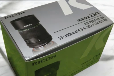 PENTAX HD PENTAX-DA 55-300mm F4.5-6.3ED PLM WR RE Zoom Lens K-Mount Camera RICOH - Image 1 of 4