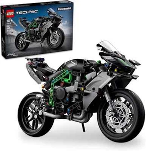 LEGO Technic Kawasaki Ninja H2R 42170 Motorcycle Toy, Kids 10+ Build & Display - Picture 1 of 7