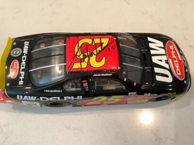 JERRY NADEAU AUTOGRAPHED 2002 CHEVY MONTE CARLO UAW / DELPHI DIECAST & CARD - Image 1 of 4