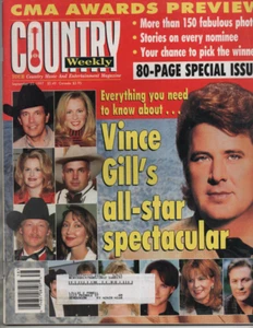Country Weekly Magazine September 23 1997 Vince Gill CMA Awards Preview - Picture 1 of 3