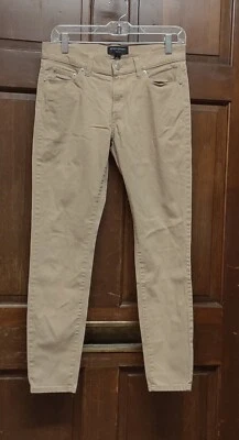 Banana Republic Tan Beige Skinny Fit Pants 5-Pocket Women's Size 2 - Image 1 of 3
