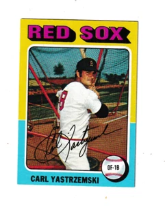 Topps # 280 1975 Carl Yastrzemski EX. ! ¡Envío gratis! - Imagen 1 de 2