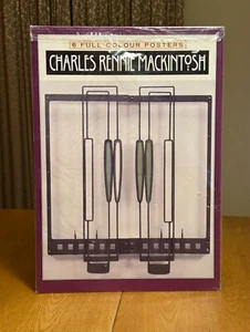 The Decorative Art of Charles Rennie Mackintosh 6 vollfarbige Poster versiegelt - Bild 1 von 9