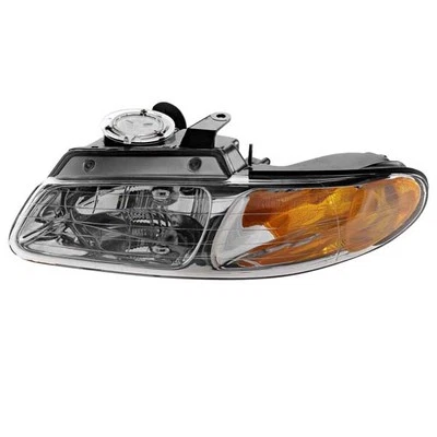 Para 96-99 Caravana No Cuádruple Faro Faro Luz Lámpara con Bombilla Lado del Conductor Foto 1 de 4