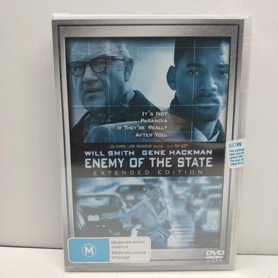 Enemy of the State Will Smith Gene Hackman Classic DVD R4 BRAND NEW/SEALED - image 1 of 3