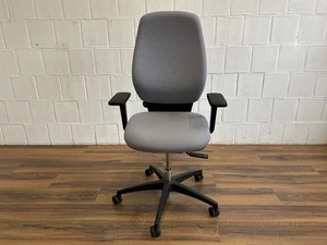 Dauphin Shape Bürodrehstuhl ergonomisch schwarz grau Armlehnen - Bild 1 von 11