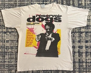 Vintage 1992 Reservoir Dogs Mr. White Film Promo T-Shirt Größe L Pulp Fiction - Bild 1 von 7