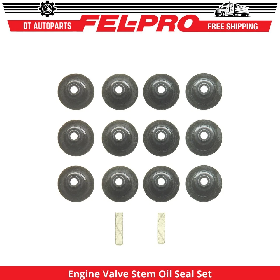 Juego de juntas de aceite de vástago de válvula de motor Ford E-250 2003 admisión y escape Fel-Pro Foto 1 de 1