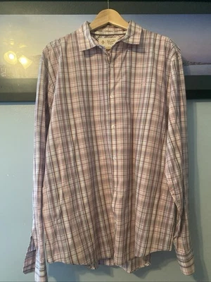 Camisa a cuadros Penguin Munsingwear calce clásico para hombre talla XL/TG/EG Foto 1 de 4