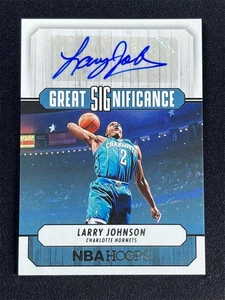 2022-23 Panini NBA Hoops Larry Johnson #GS-LRJ Great Significance Auto &10151 - Picture 1 of 2
