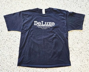 T-Shirt DUDLEY PERKINS CO, De Luxe Motorcycles Harley Davidson schwarz 2XL - Bild 1 von 6