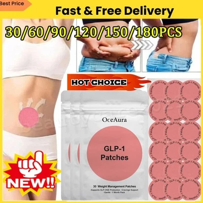 OCEAURA 180/30x Fat Patches Slimming Patches Mood Support and Positivity Mental Wellness