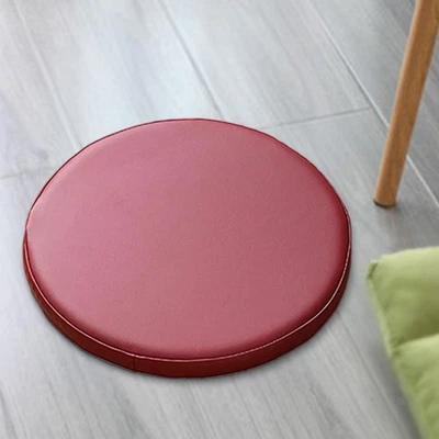 Floor Seat Cushion 36 cm PU Leather Elegant for Beauty Shop Living Room Home - Image 1 of 2