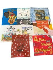 8 Softcover Children’s Story Books Mixed Titles And Authors Excellent  - Picture 1 of 9