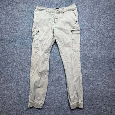 ASOS Design Cargo Pants Mens W31 L32 Beige Slim Fit Jogger Streetwear Casual - Image 1 of 4