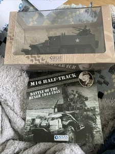 Atlas Editions: Multiple Gun Motor Carriage M16 Half Track Scale Model - Sealed - Picture 1 of 2