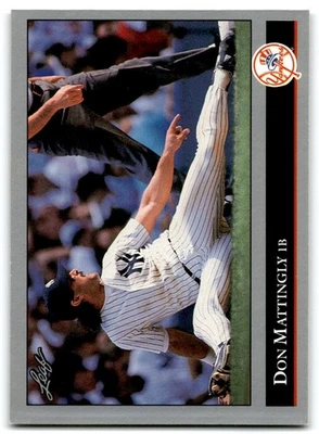 1992 Leaf Don Mattingly New York Yankees #57 - Image 1 of 2