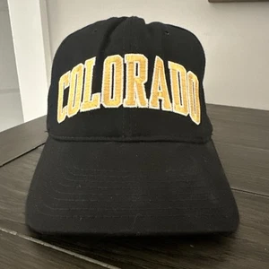 Vintage Starter Colorado Buffaloes Snapback Hat Black - Picture 1 of 8
