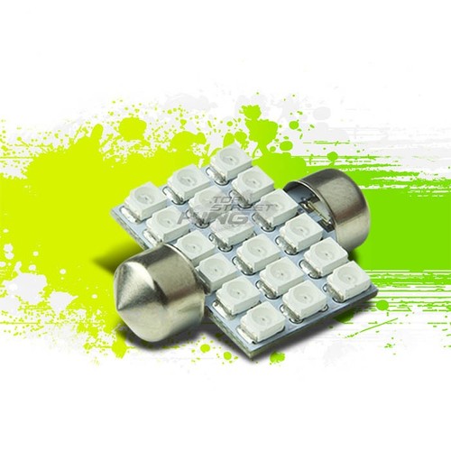 Speed Daddy T10 18 SMD 3528 LED Bulb – 12V White Interior Light For Dome/Map (Single)