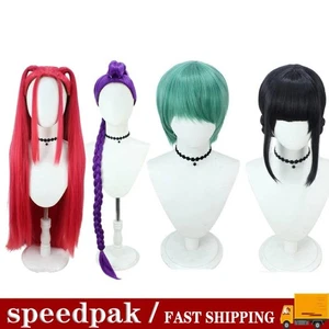 Mira Zoey Wig Demon Hunters Stage Cosplay Wig Group Idol Hair Pro p - Picture 1 of 20