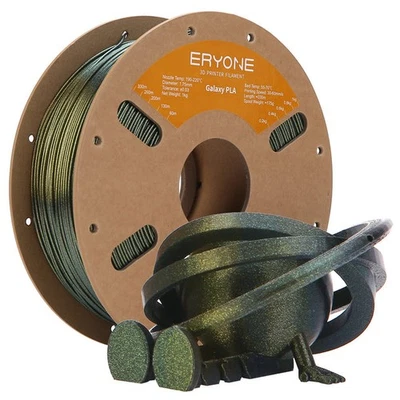ERYONE Filamento PLA glitter/sparkly/galaxy omega nebulosa 1,75 mm 1 kg erione stampa 3D