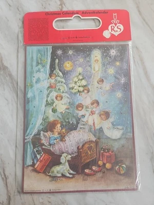 Richard Sellmer Verlag German Christmas Advent Calendar Child With Angels 13 New - Image 1 of 3