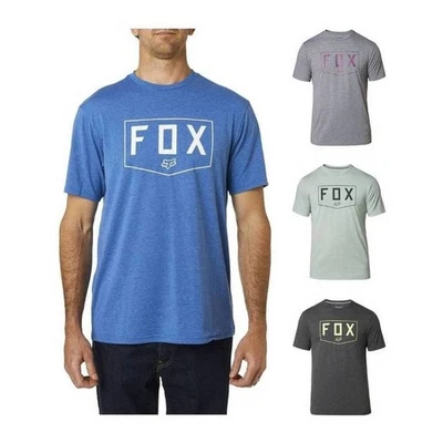 T-Shirt Fox SHIELD SS TECH Tee VTT Enduro Offroad Col Rond - Photo 1/4