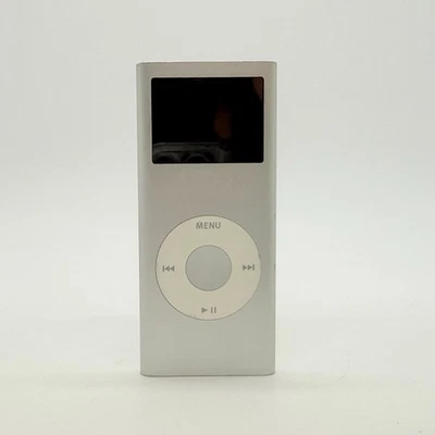 Apple iPod Nano 2nd Generation Silver 2GB MP3 A1199 MA426LL/A - NEEDS BATTERY - Image 1 of 4