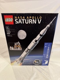LEGO Ideas NASA Apollo Saturn V 21309 New Sealed Box NIB Shipped in Lego Carton