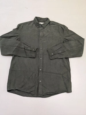 COS Shirt Small Black Long Sleeve Button Up 100% Cotton Smart Casual Minimalist - Image 1 of 4